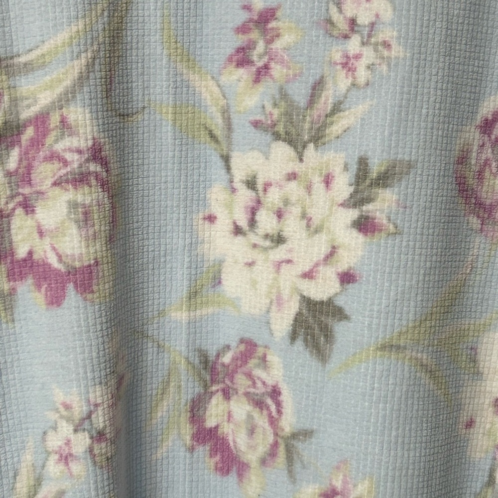Miss Elaine waffle knit cottage core nightgown - Picture 4 of 6